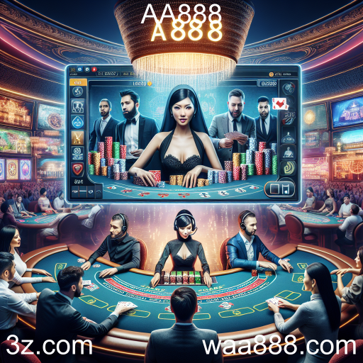 Descubra a Experiência Imersiva dos Jogos Live Dealer no AA888